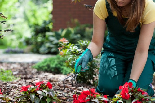 Local transfer station handling garden materials